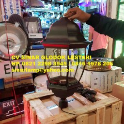 Lampu Pilar Taman GL5004 S4 BK